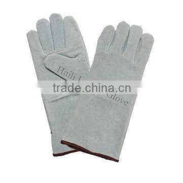 Price of Heavy Leather Work Gloves Cow Split Safety Hand Protection Gloves photo-2
