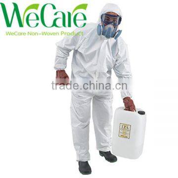 Disposable Non woven Waterproof Blue Coverall