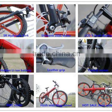 Flash,hot Sale 250w Mountain Electric Bicycle/bike Wheels Frame Triangle Battery photo-6