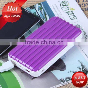 2015 new solar design portable power bank 15600mAh