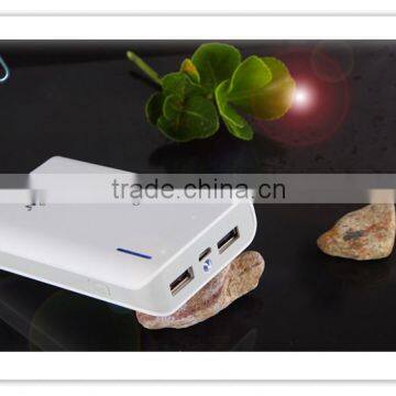 High capacity of 8400mAh power bank with LED