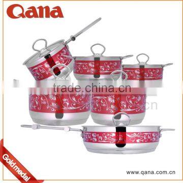 wholesale custom surgical steel kitchen cookware set                        
                                                Quality Choice