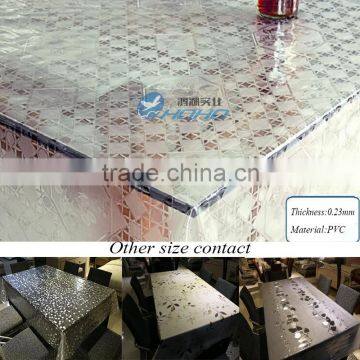 Soft pvc transparent sheet for table cloth