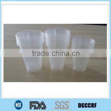 9oz,12oz,16oz clear pp plastic cups / with logo design