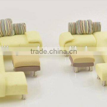 model sofa in plastic, architecture model scale sofa, sofa for scenery display