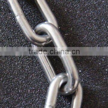 Industrial Chains Stainless Steel,DIN5685C Long Link Chains, Made of AISI304/316 Stainless Steel.