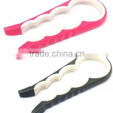 Round shaped silicone rubber beer bottle opener suitable for different size lid for bulk