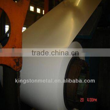 Prime SGCC white color coated steel coil