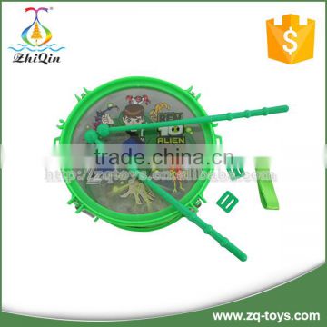 Good quality plastic baby toy drum