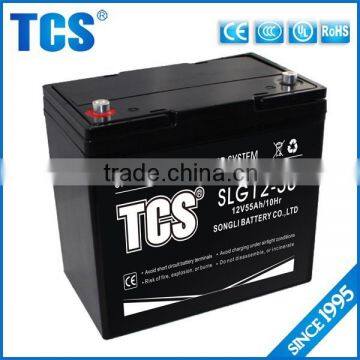 12v 50ah china UPS battery SLG12-55