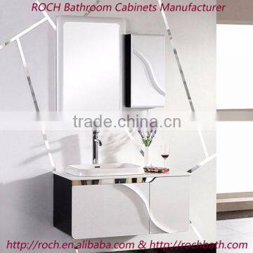 ROCH 8011 White High Gloss Pragmatic Bathroom Furniture