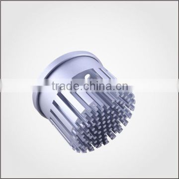 High Density Aluminum pin cold forged heatsink/radiators for Led