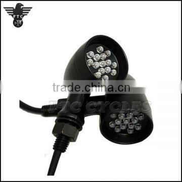 Casting Aluminum LED Custom Motorcycle Turn Signal Lights for Harley Sportster photo-3