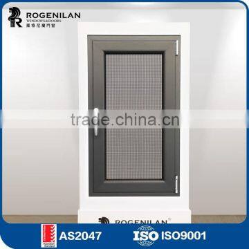 ROGENILAN 118 series french window grill design aluminum room window models