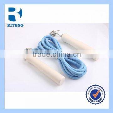 PVC Skipping Rope Jump Rope With Wooden Handles photo-1