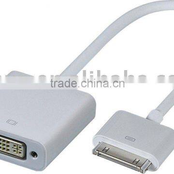 For Apple iPhone DVI cable (white version)