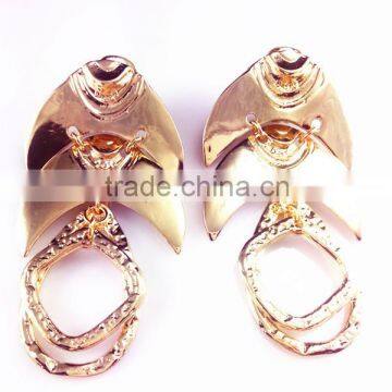 Gold jewelry hot selling children's sex photos earring gold ring designs ZE-F