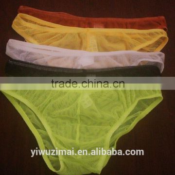 2015 gauze sexy panty Men's underwear wholesale                        
                                                Quality Choice