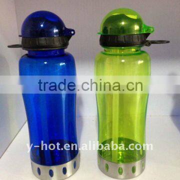 plastic water bottle with straw YH-P014