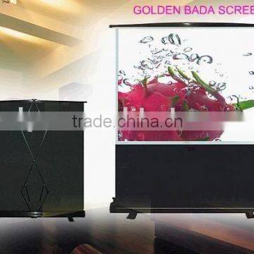 portable floor projection screen