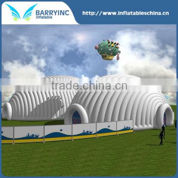 Funny amazing inflatable tent with rooms , inflatable dome tent for event