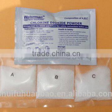 chlorine dioxide powder for water treatment