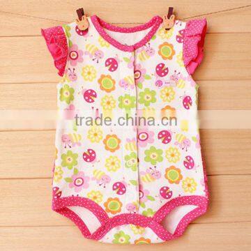 2016 Wholesale toddler clothes high quality cotton baby bodysuit children clothes baby clothes