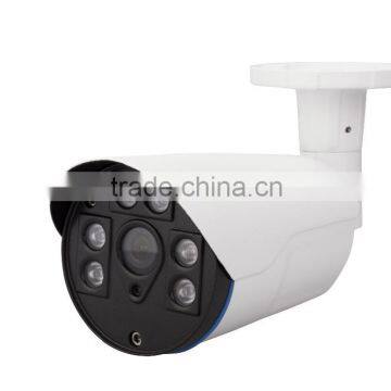 720P IP Outdoor/Indoor Bullet Camera With Night Vision White 1/4"1.0 Megapixel,3.6mm fixed lens (6mm optional),IP66,ONVIF