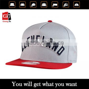 China 6 Panel kids flat brim sports cap snapback cap hat