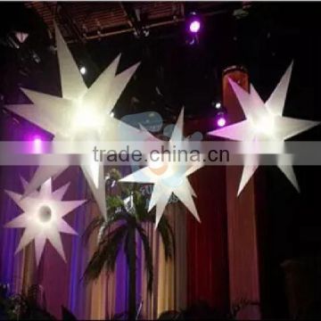 Funny 3D inflatable lighting star