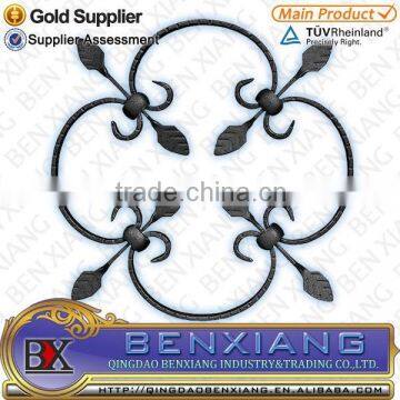 casting steel decorative ralling parts/wrought iron fencing