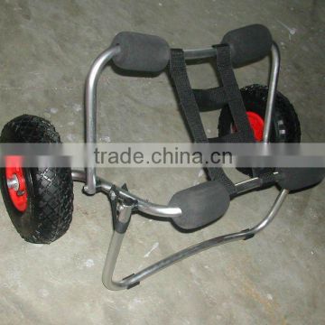 folding aluminum beach cart / beach hand cart