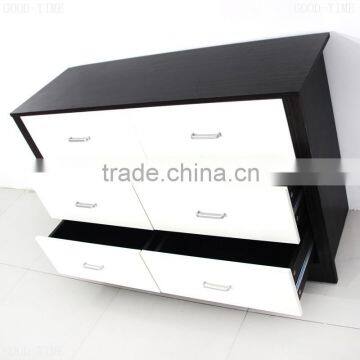 Cheap Particle Board Wooden Grain Melmained MDF Modern Large Simple Modern Used Chest of Drawers Designer Quality Choice photo-5