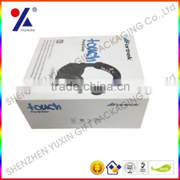 High quality customized package headphone paper box