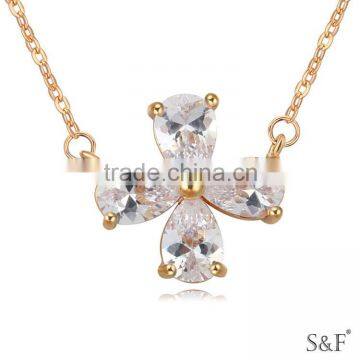 17406 Sample Support double link chain necklace