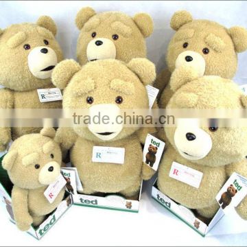 2014 legitimate new Plush toys/Lovely teddy bear/Customized shape&can speak