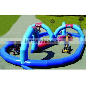 inflatable race track