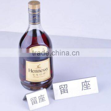 Customized Simple Style Restaurant Stainless Steel Table Menu or Number Holders Supplier's Choice photo-2
