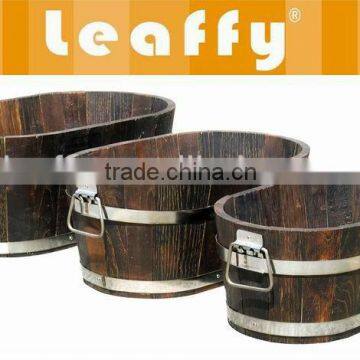 LEAFFY- Oval Planter set
