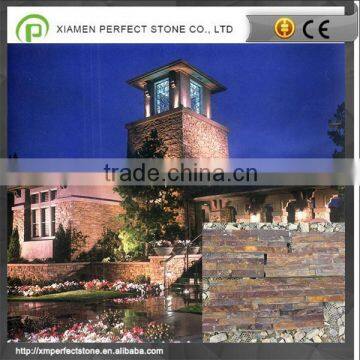 Natural yellow slate culture stone