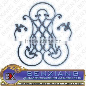 wrought iron flower panel flower rosettes panels fence panels