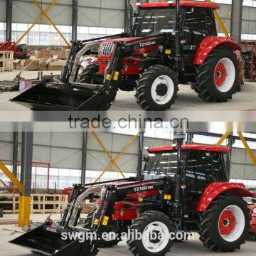 TZ10D 85HP 4WD Tractor Front end loader in hot sale