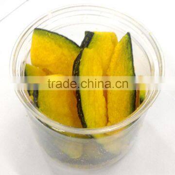 Hot sale 100% natural VF dried pumpkin crips with good quality