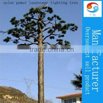 solar power landscape lighting tree artificial landscape lightning plants