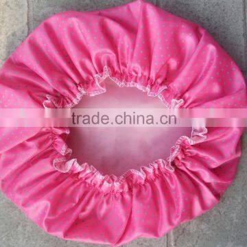 Cheap Fashion Hair Fabric Colorful Printed Custom Shower Cap