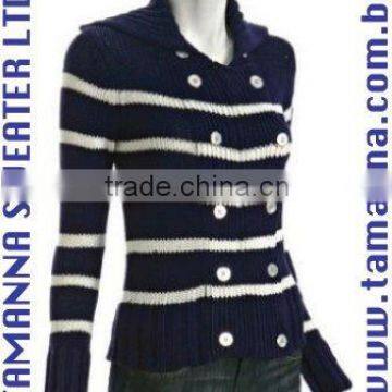 Heavy Knitted Ladies Cardigan