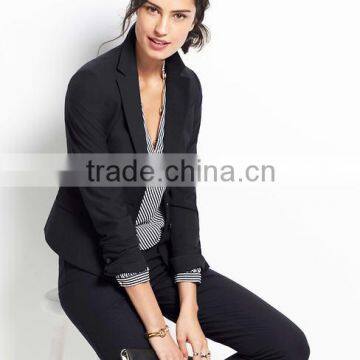 2014 office uniforms classic black suit tailor women's suits&trendy women suits
