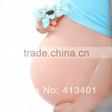 free shipping !!! 2500g per piece silicone pregnancy belly, fake belly ,pad silicone belly for false pregnant 7-8 months