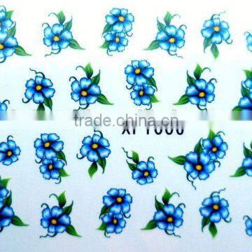 2013 popular nail art water decals/nail water stickers, water nail decals