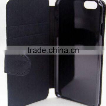 Good Quality Mobile Cover Card Insert Leather Cover for Sublimation for IPhone Case photo-2